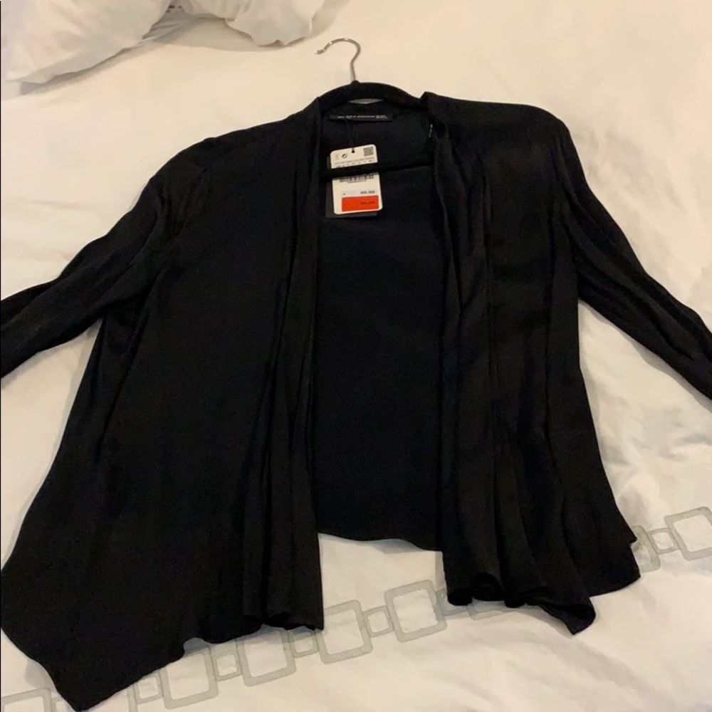 Silk cardigan